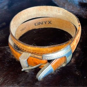 Western Onyx Belt - Vintage